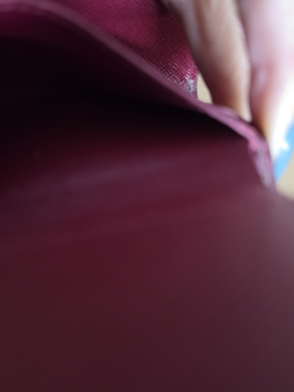 Louis Vuitton Monogram Compact Leather Wallet with BurgundyFlap - Picture 10 of 15